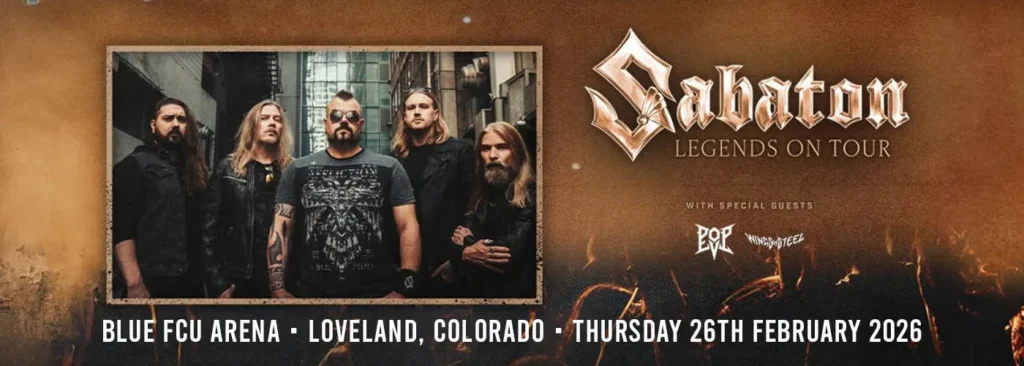 Sabaton at Blue Federal Credit Union Arena